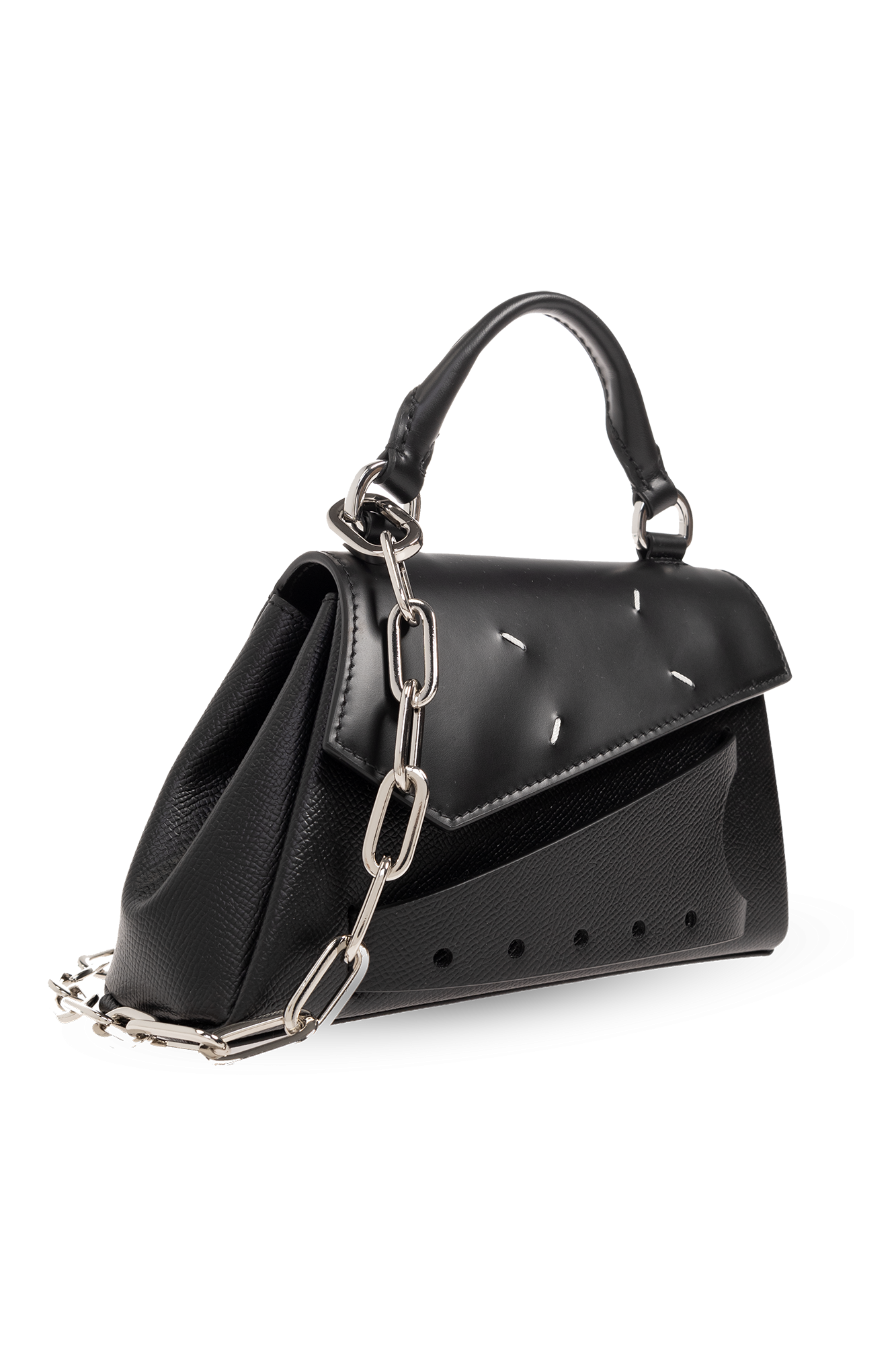 Black 'Snatched Micro' shoulder bag Maison Margiela - Hermes